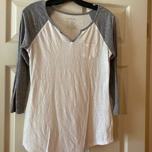 3 quarter sleeve t shirt